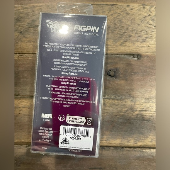 NWT. FIGPIN Disney Parks 2023 Marvel She Hulk #1105 LE Figpin Pin - Picture 3 of 6